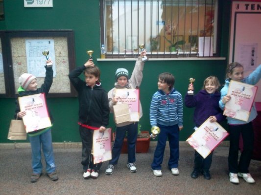 8-letni tenisač Marsel Žnuderl drugi v Mariboru